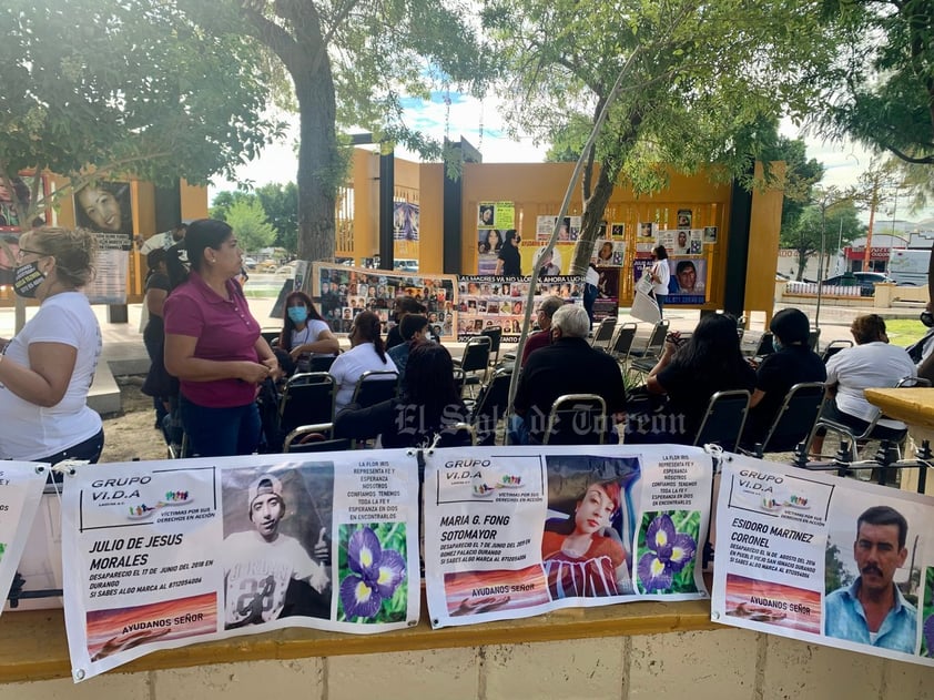 Con bloqueos y marchas, familias de desaparecidos de La Laguna denuncian 'golpe duro' tras eliminación de fideicomisos