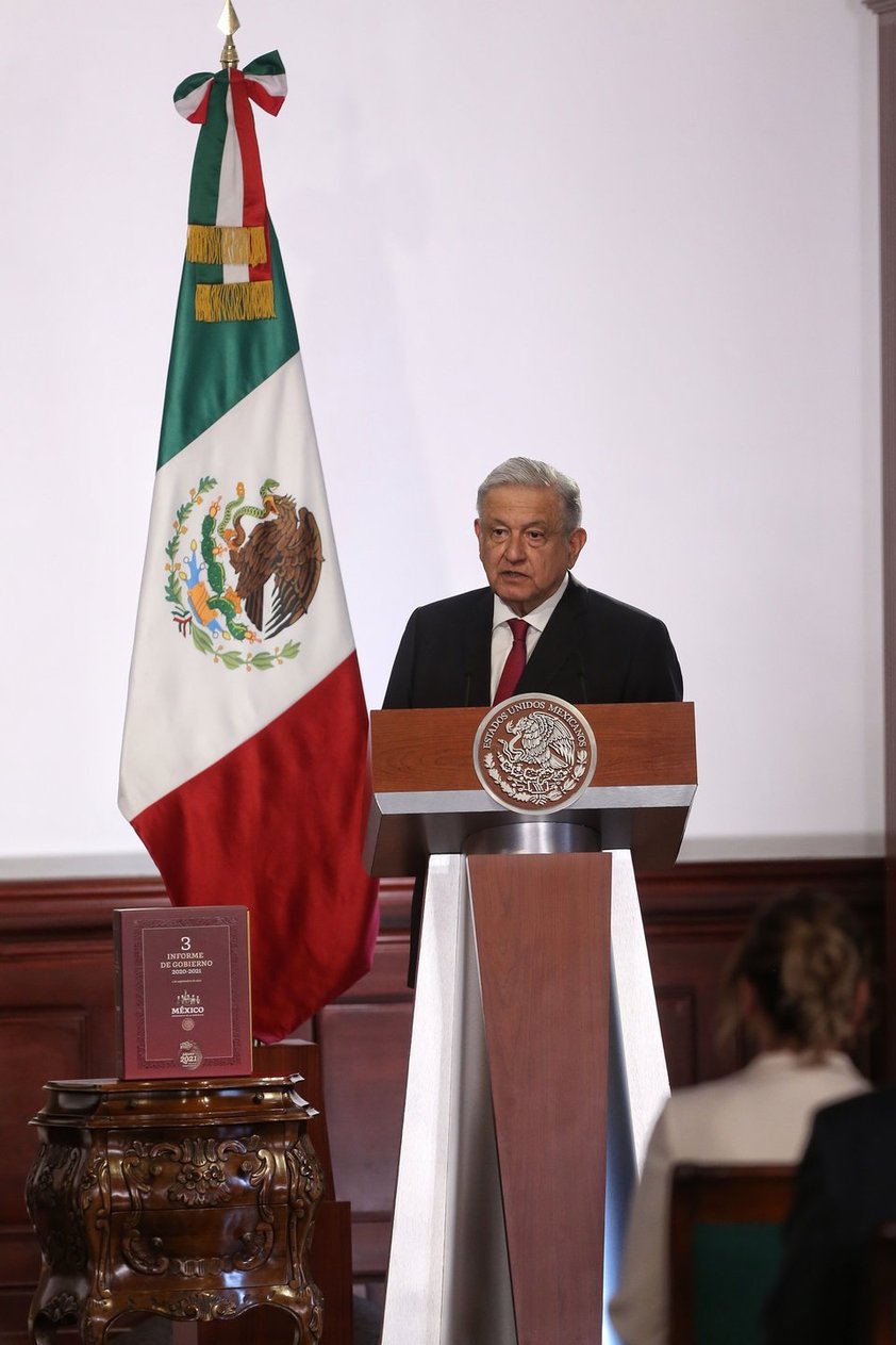 AMLO ofrece mensaje por su Tercer Informe de Gobierno