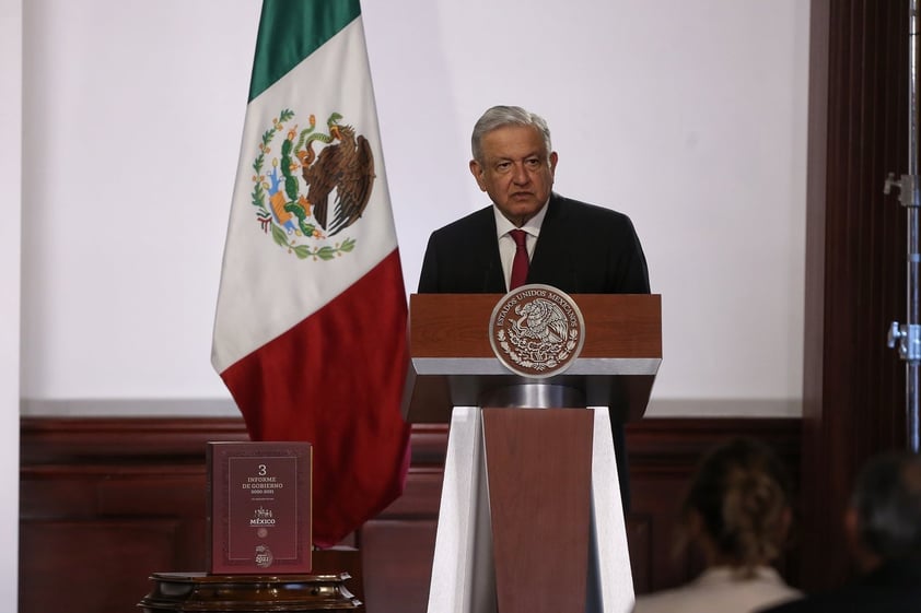 AMLO ofrece mensaje por su Tercer Informe de Gobierno