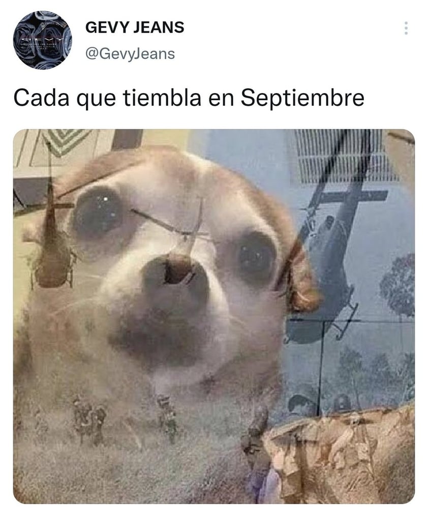 Llegan los memes para 'calmar' el susto por el sismo que sacudió a la CDMX