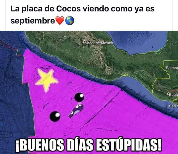 Llegan los memes para 'calmar' el susto por el sismo que sacudió a la CDMX