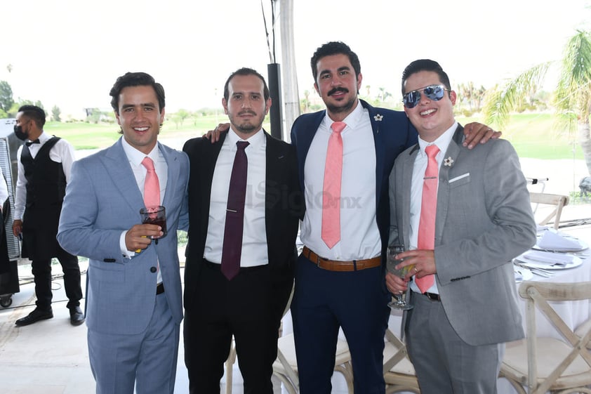 Gerardo, Ricardo, Juanca y Roberto