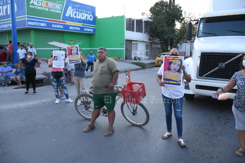 Familia de Yajaira Sujey, lagunera desaparecida en Mazatlán, realiza manifestaciones en Torreón