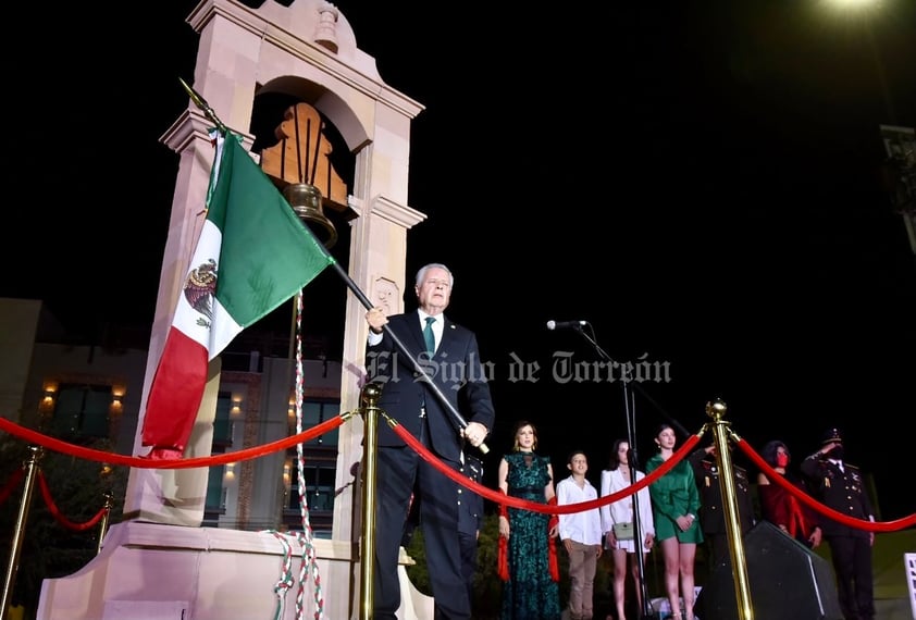 Jorge Zermeño celebra su último Grito de Independencia como alcalde de Torreón