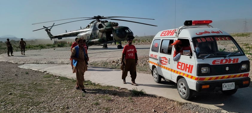 Terremoto de magnitud 5.9 en Pakistán deja muertos y heridos