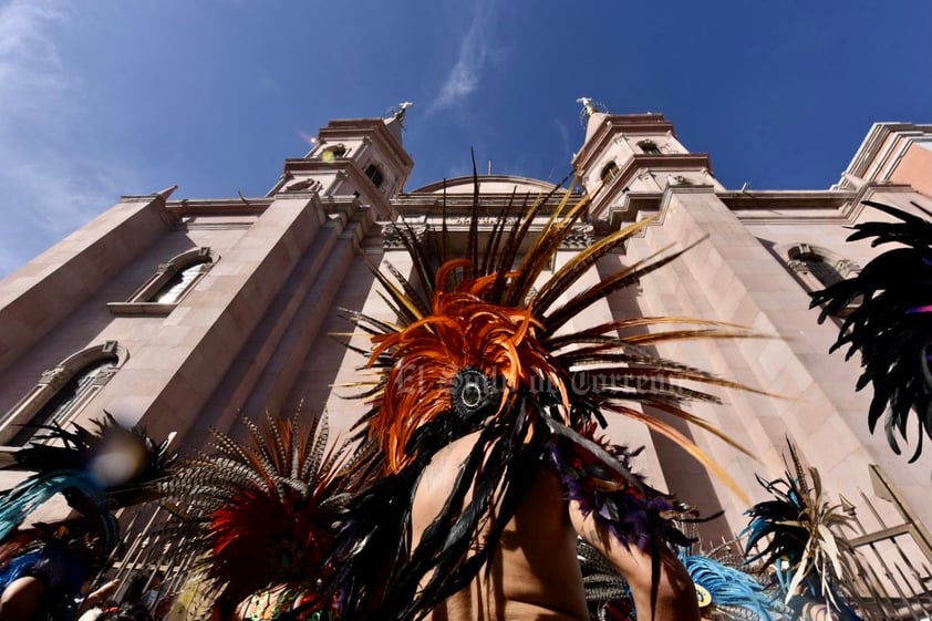 Por fiesta guadalupana, este domingo inició bendición de danzas en Torreón