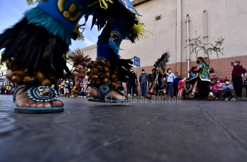 Por fiesta guadalupana, este domingo inició bendición de danzas en Torreón