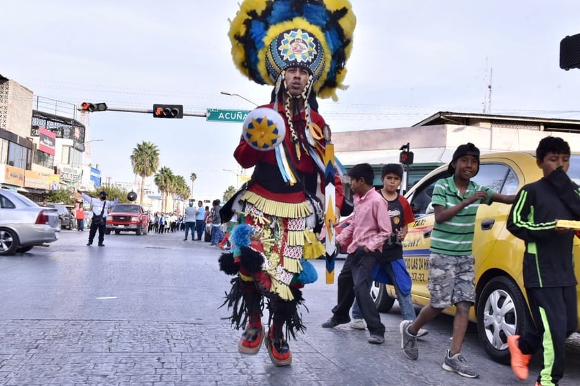 Este lunes regresó la fiesta guadalupana a calles de Torreón