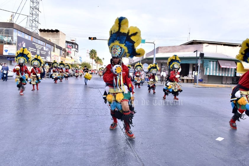 Este lunes regresó la fiesta guadalupana a calles de Torreón