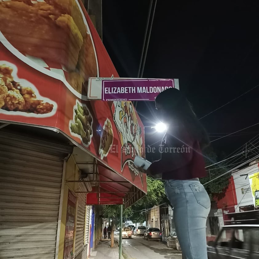 En Matamoros también renombran calles por feminicidios