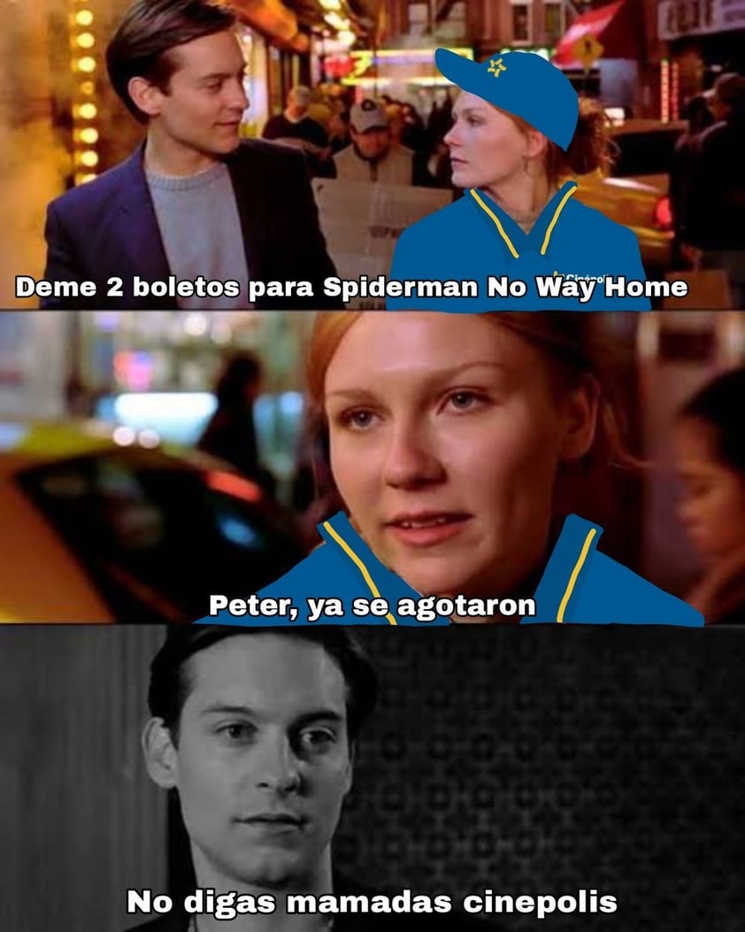 Llegan los memes por la preventa de Spider-Man: No Way Home