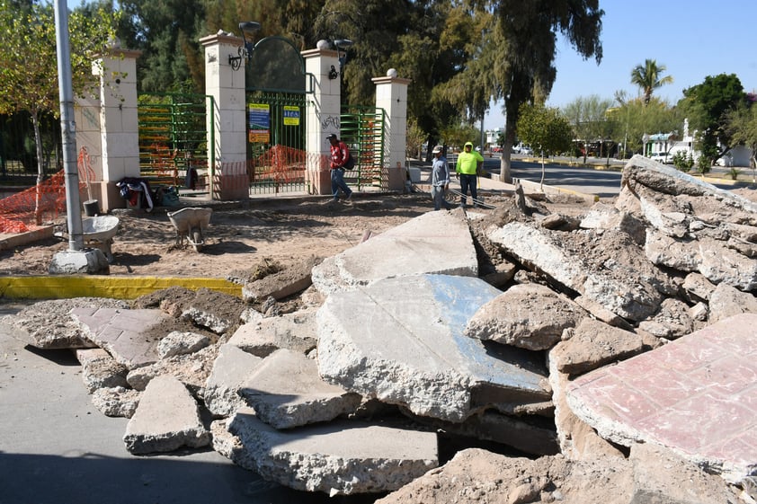 Pendiente entrega de obras en Bosque Venustiano Carranza de Torreón