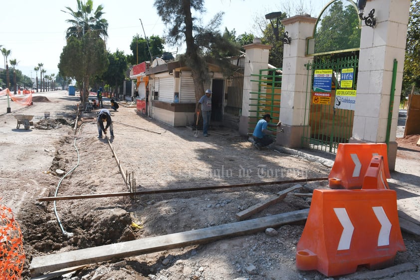 Pendiente entrega de obras en Bosque Venustiano Carranza de Torreón