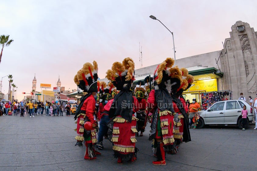 Peregrinaciones guadalupanas de grupo de danza de San Joaquín