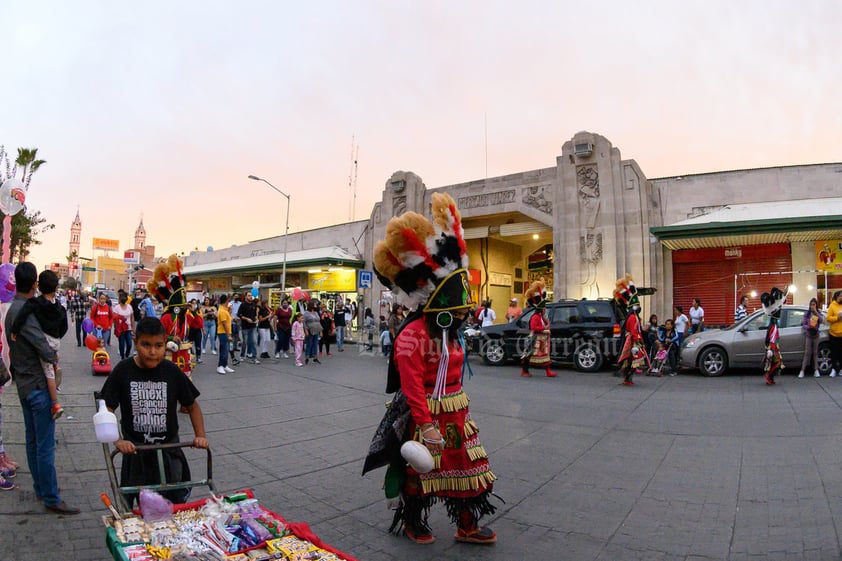 Peregrinaciones guadalupanas de grupo de danza de San Joaquín