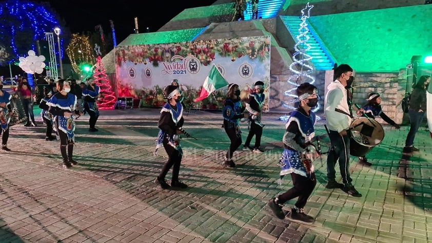 Participan 27 grupos de danza en la Matlachinada y magna peregrinación en Piedras Negras