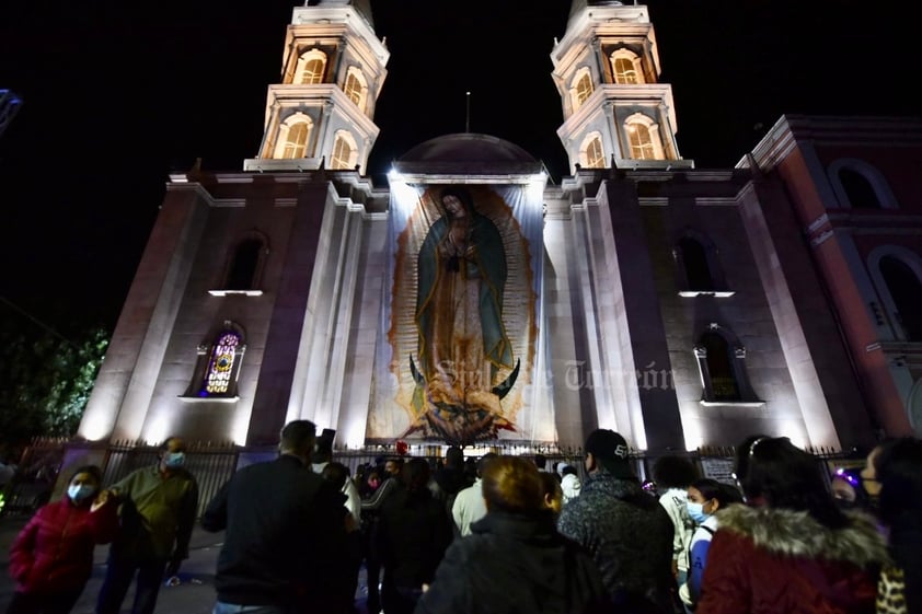 Laguneros celebran misa para Virgen de Guadalupe con medidas sanitarias