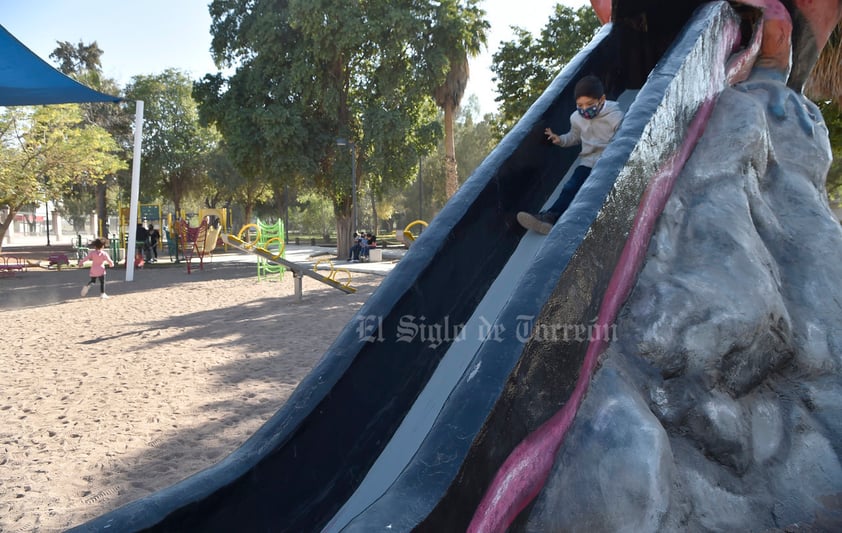 Municipio y patronato entregan obras de mejora en Bosque Venustiano Carranza de Torreón