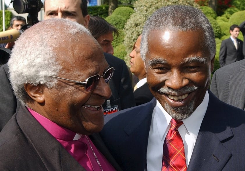 Arzobispo Desmond Tutu, líder contra apartheid en Sudáfrica y Nobel de la Paz, muere a los 90 años