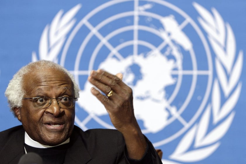 Arzobispo Desmond Tutu, líder contra apartheid en Sudáfrica y Nobel de la Paz, muere a los 90 años