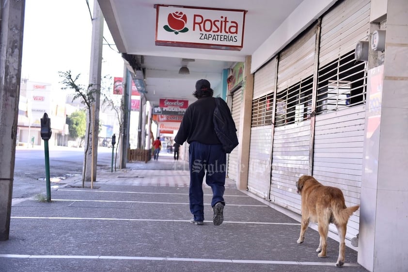 Se 'vacía' Centro de Torreón por Navidad