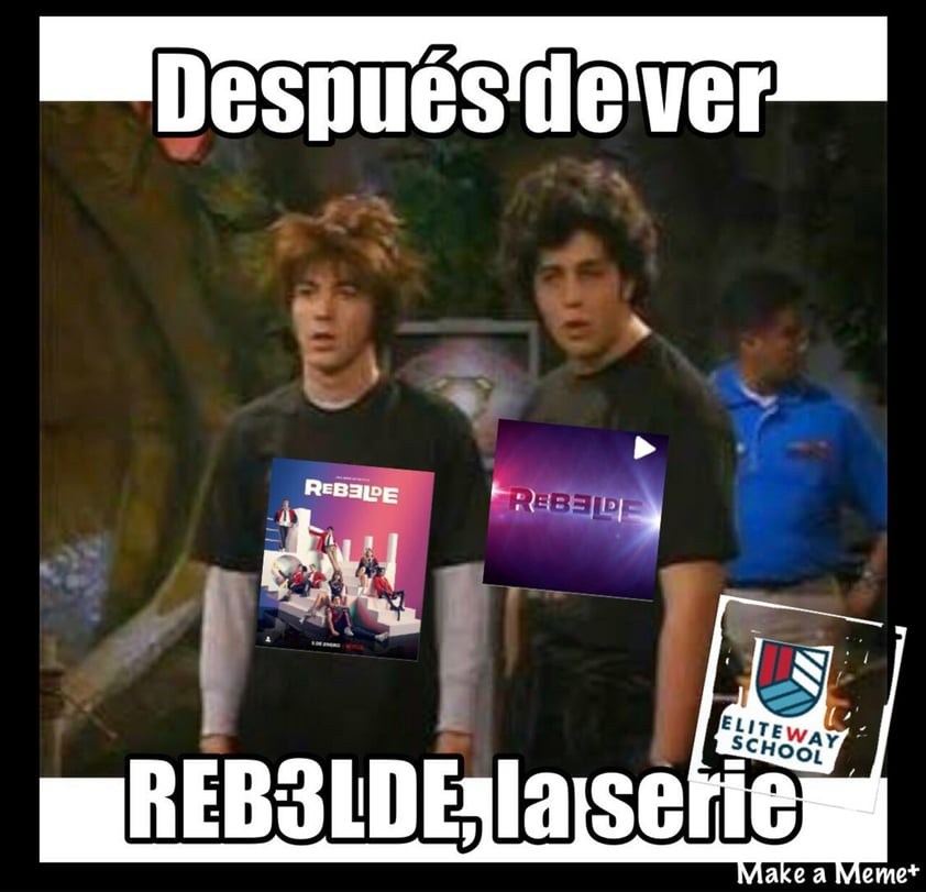 Memes le dan la bienvenida a la nueva serie de Rebelde