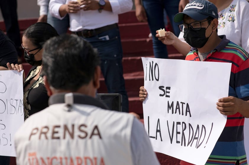 Periodistas organizan concentraciones en México tras asesinato de 3 comunicadores