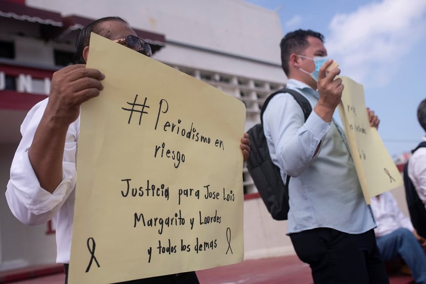 Periodistas organizan concentraciones en México tras asesinato de 3 comunicadores