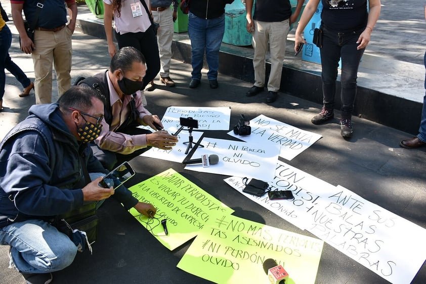 Periodistas organizan concentraciones en México tras asesinato de 3 comunicadores