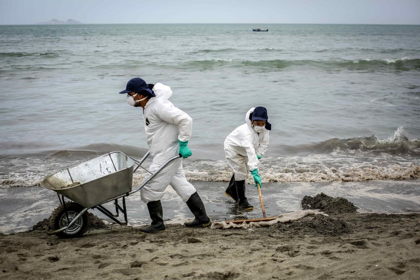 Perú incrementa cantidad de barriles de crudo derramados a 11 mil 900