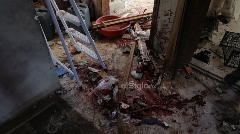 Idlib (Syria), 02/02/2022.- ATTENTION EDITORS, GRAPHIC CONTENT. A damaged room is seen after an alleged counterterrorism operation by US Special forces in the early morning in Atma village in the northern countryside of Idlib, Syria, 03 February 2022. Pentagon Press Secretary John Kirby said that 'U.S. Special Operations forces under the control of U.S. Central Command conducted a counterterrorism mission in northwest Syria'. The Britain-based Syrian Observatory for Human Rights reported that there were 'confirmed reports of fatalities', but did not provide numbers or identities. (Terrorismo, Siria, Reino Unido) EFE/EPA/YAHYA NEMAH WARNING: GRAPHIC CONTENT