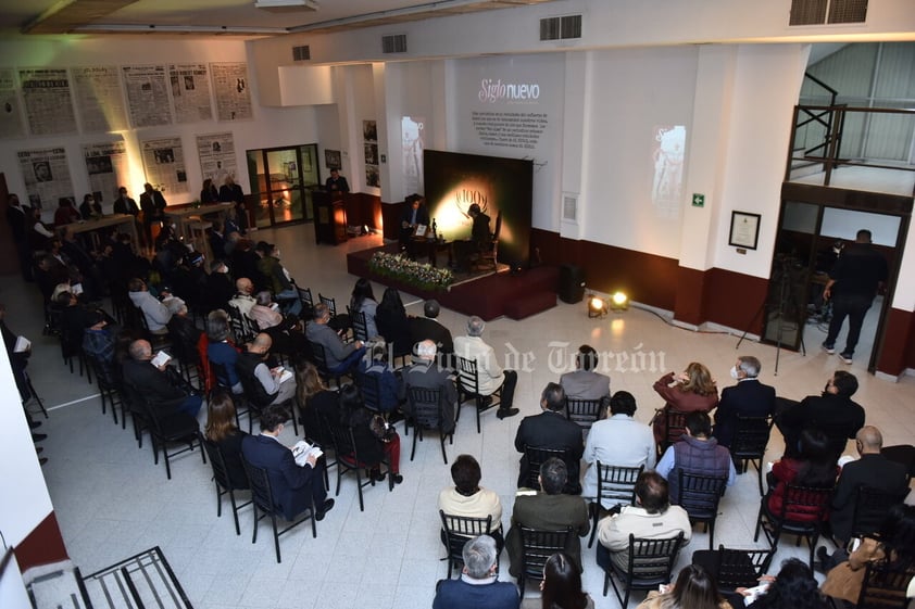 Presentación libro siglo nuevo 100 años