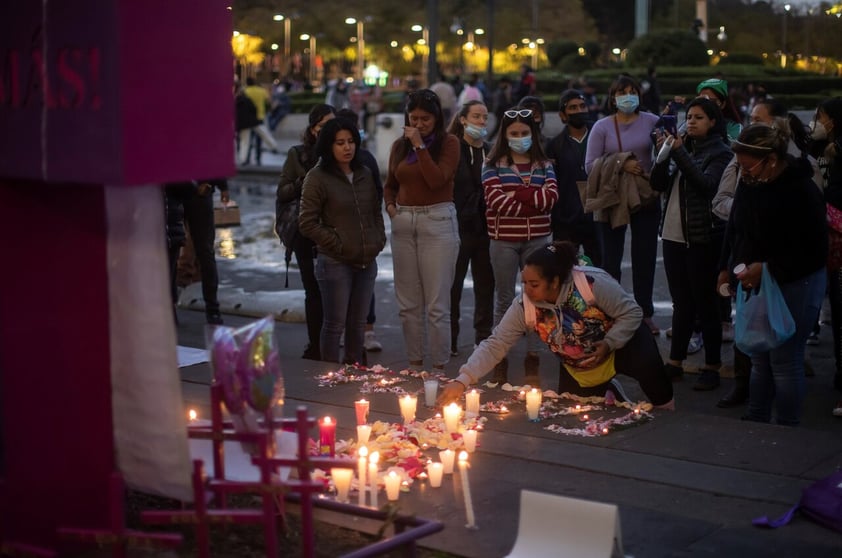 Activistas conmemoran feminicidio de la pequeña Fátima en Ciudad de México