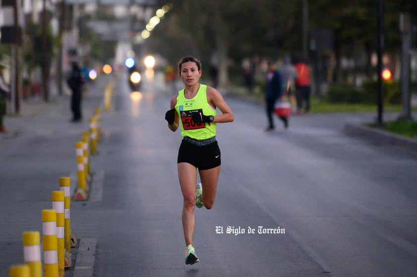 María Elena Valtierra Mejía, campeona 21k