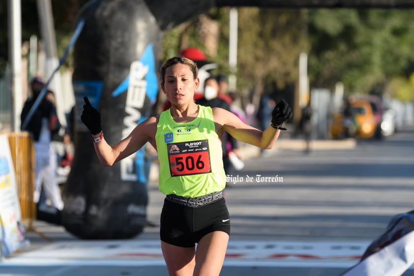 María Elena Valtierra Mejía, campeona femenil 21K