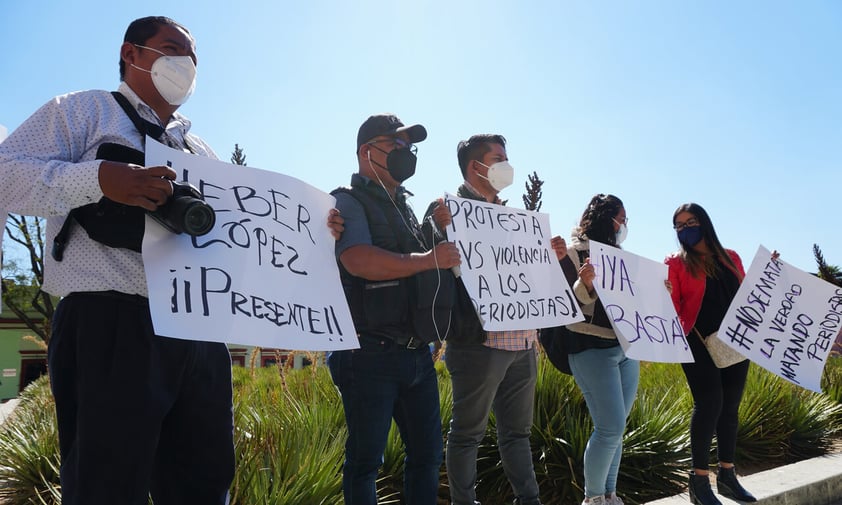 Por segunda ocasión en 2022, periodistas protestas tras asesinato de colega