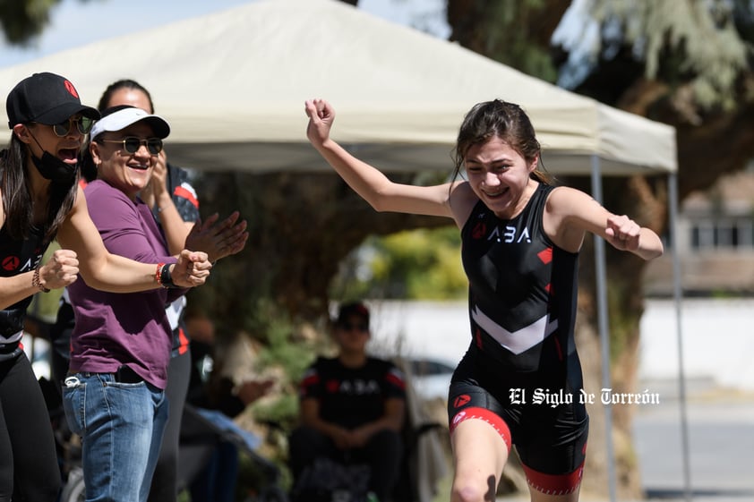 Fotos del selectivo estatal de Triatlón rumbo a los juegos CONADE 2022 en Torreón, Coahuila