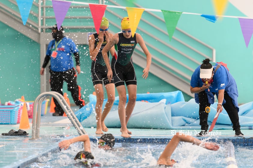 Fotos del selectivo estatal de Triatlón rumbo a los juegos CONADE 2022 en Torreón, Coahuila