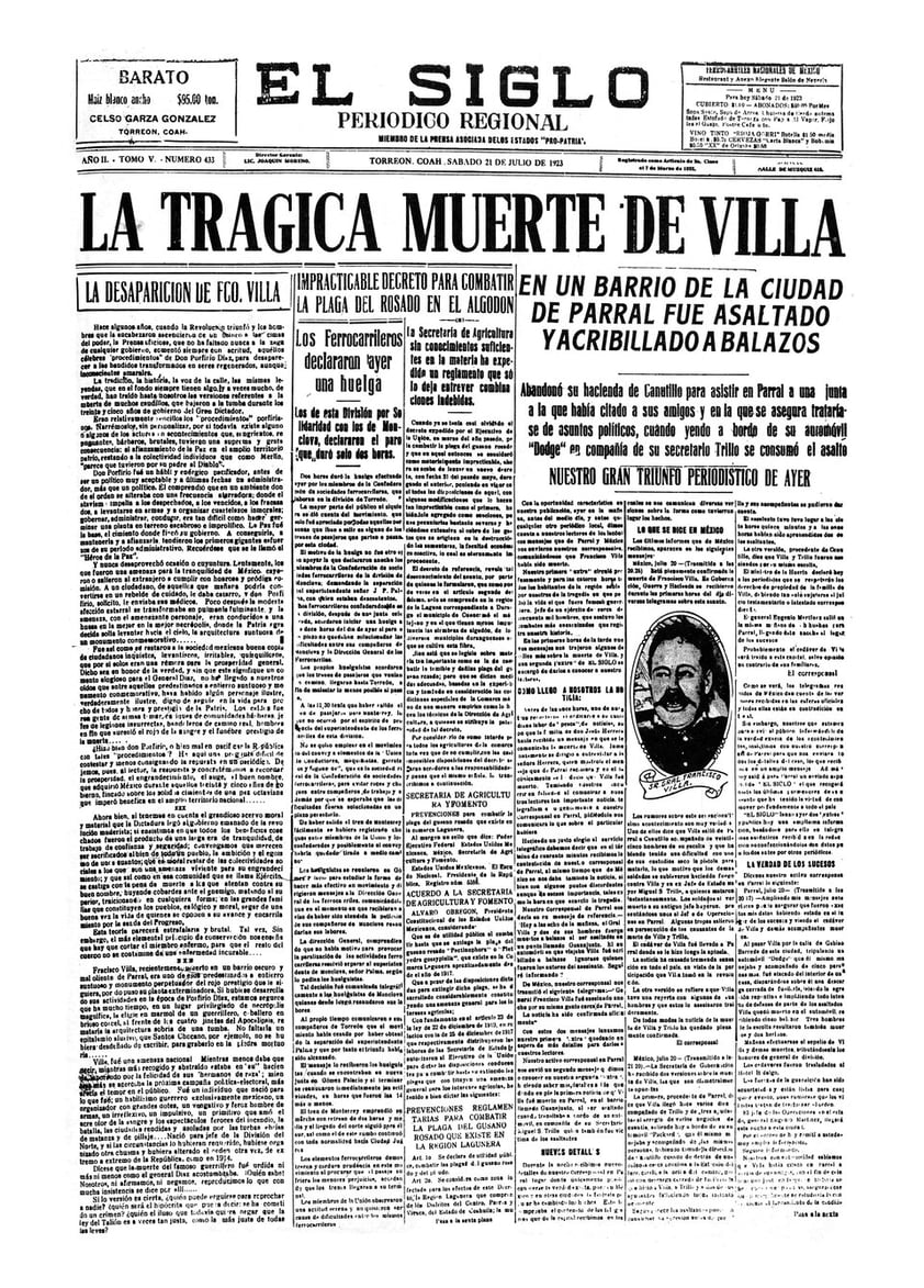 100 AÑOS EN PORTADA