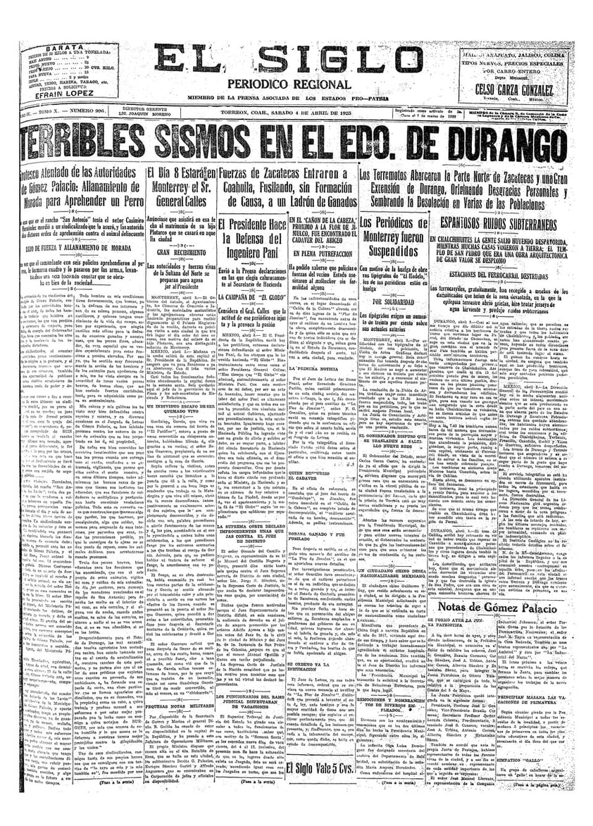 100 AÑOS EN PORTADA