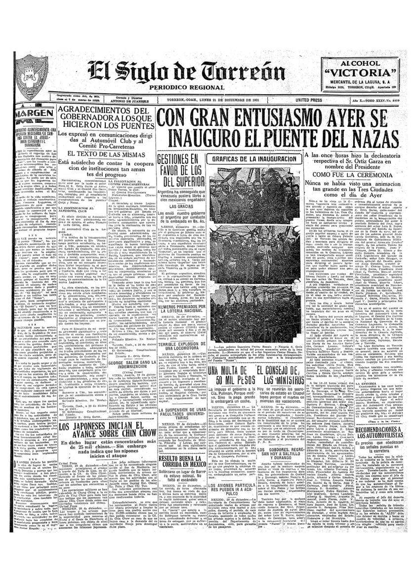 100 AÑOS EN PORTADA