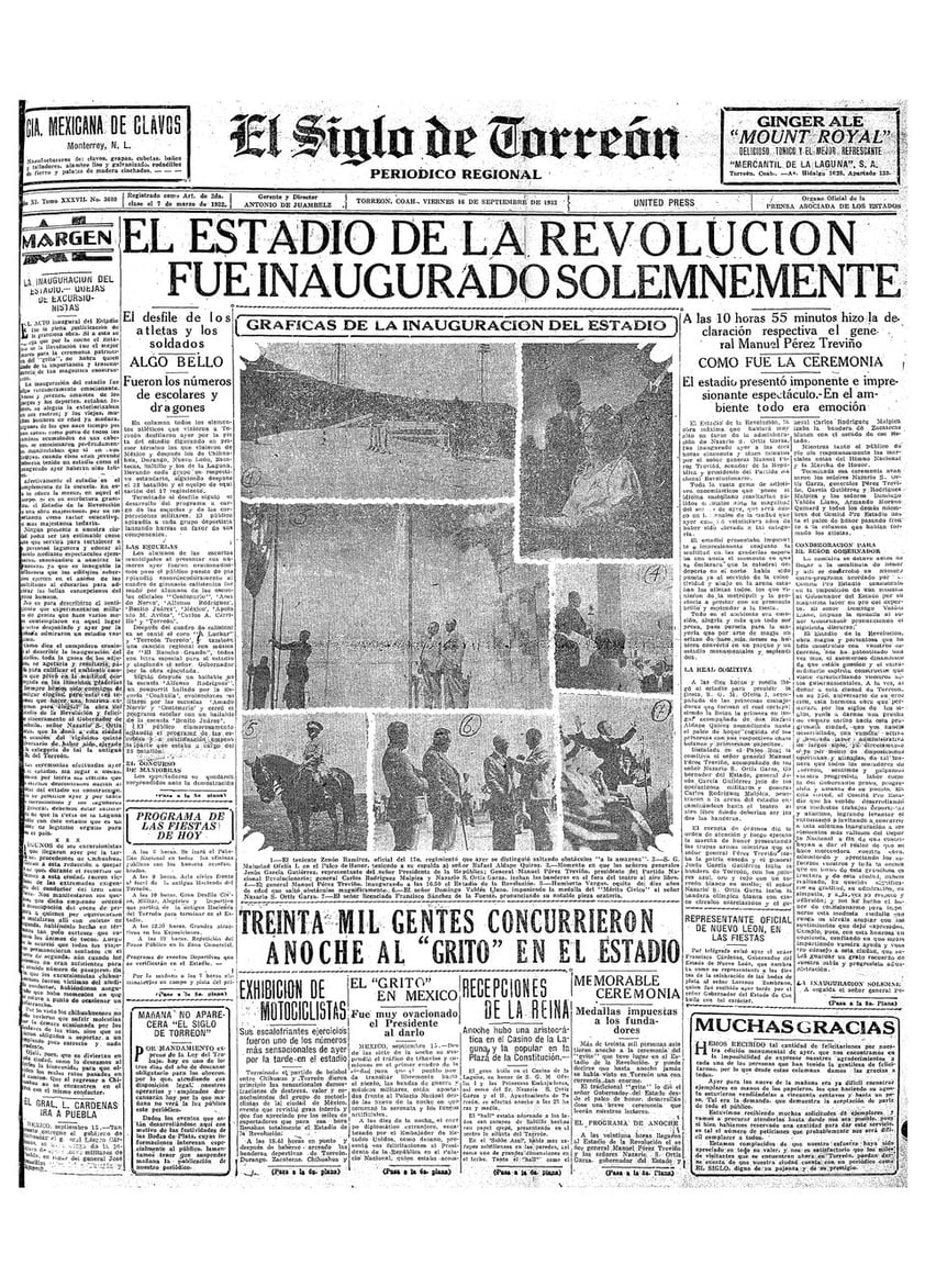 100 AÑOS EN PORTADA