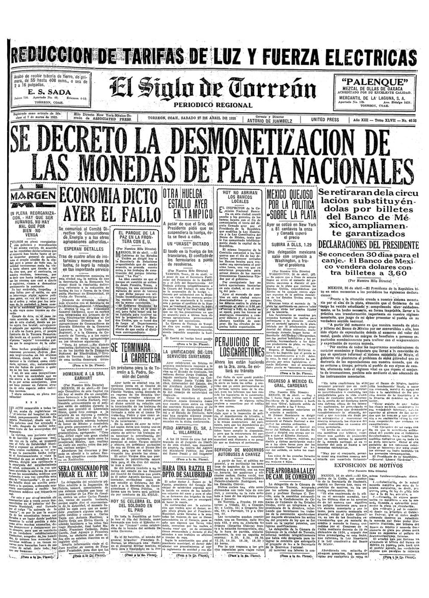 100 AÑOS EN PORTADA