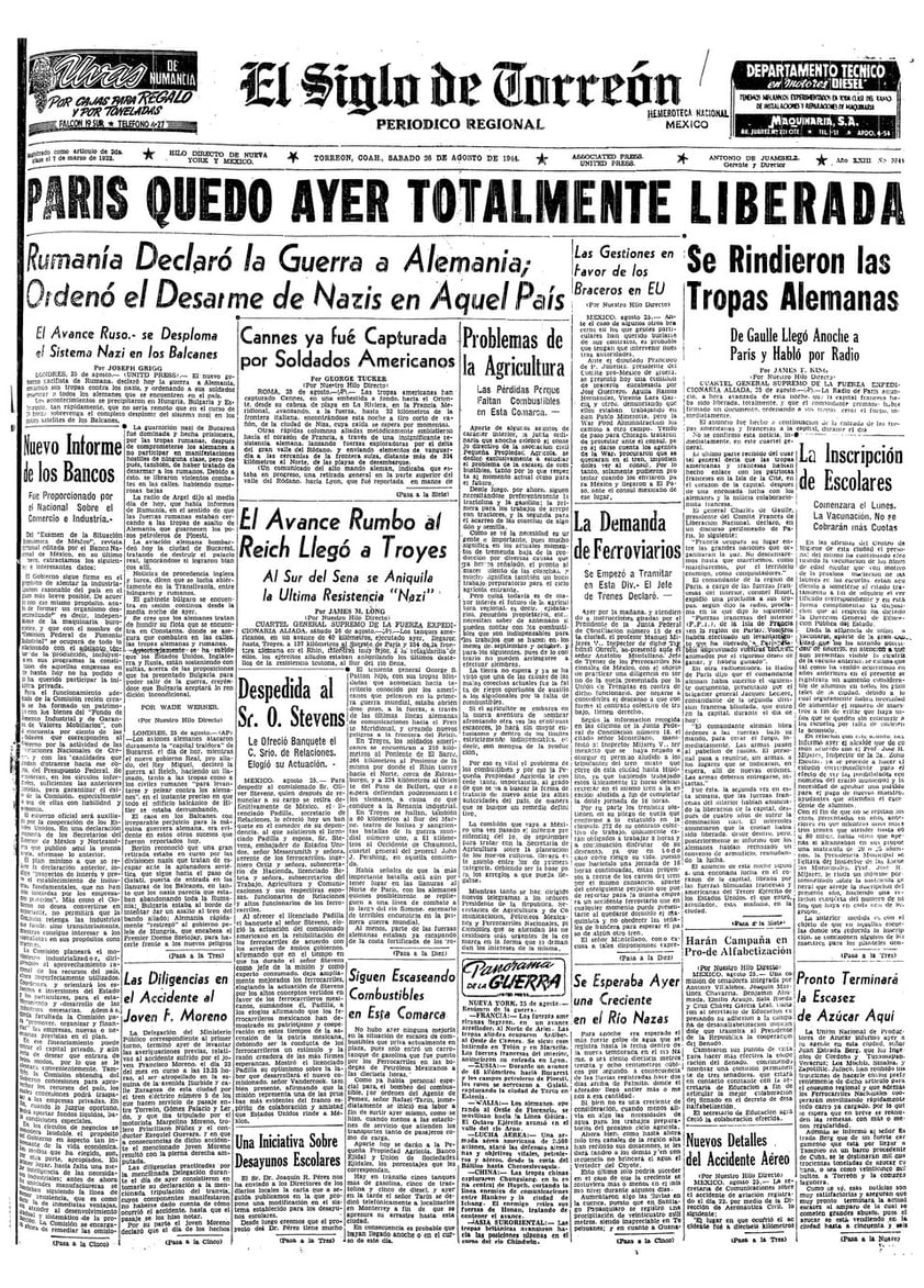 100 AÑOS EN PORTADA