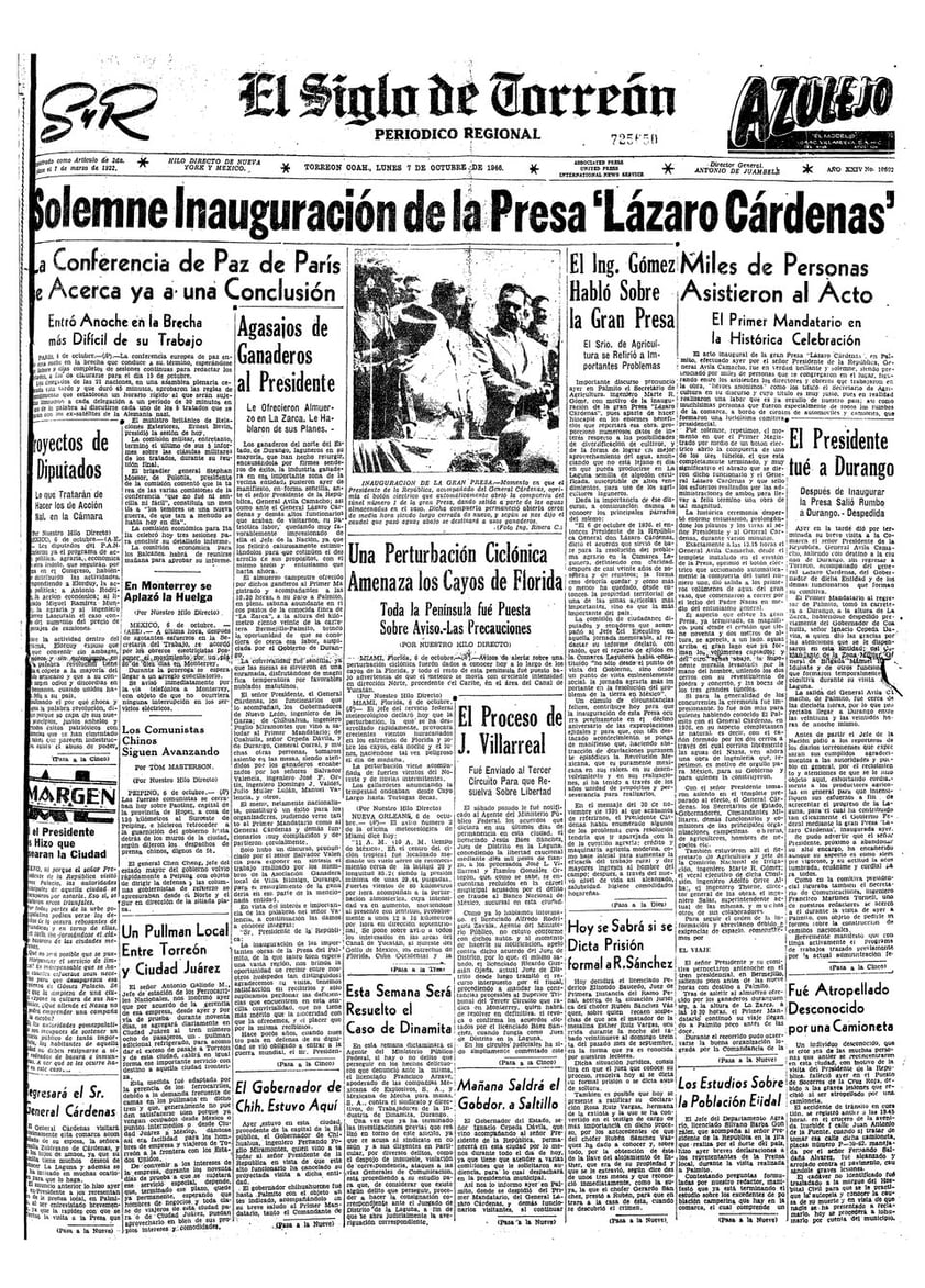 100 AÑOS EN PORTADA