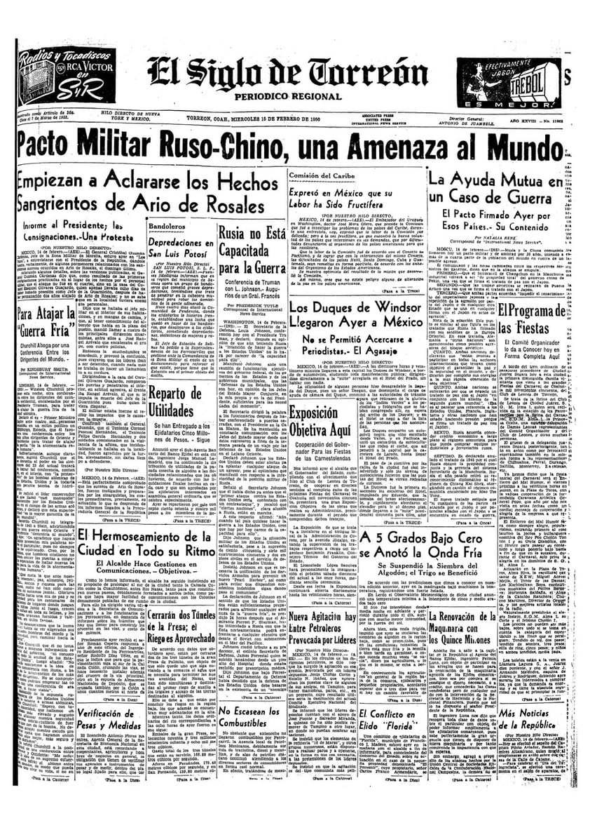 100 AÑOS EN PORTADA