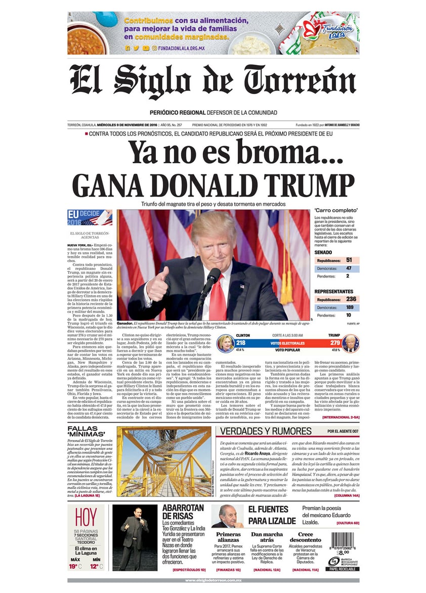 100 AÑOS EN PORTADA