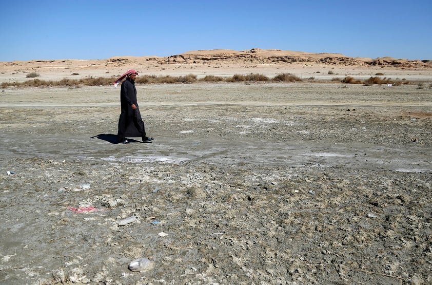 Segundo lago más grande de Irak se seca por crisis de agua