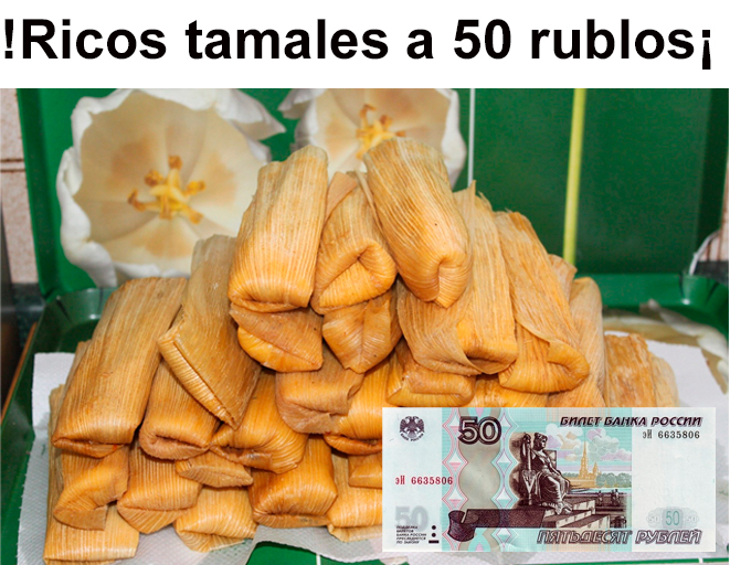 '¿Rublos o tamales?' Embajada de Ucrania en México desata memes con comentario