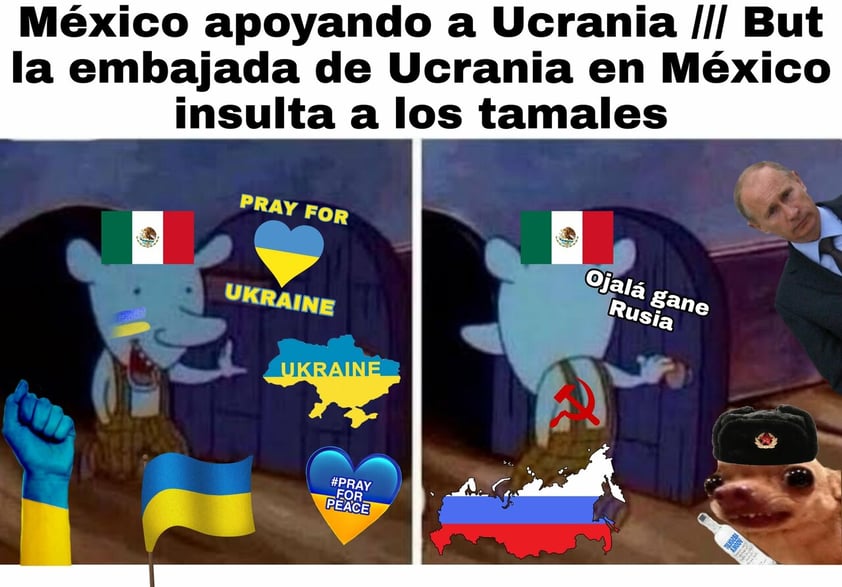 '¿Rublos o tamales?' Embajada de Ucrania en México desata memes con comentario